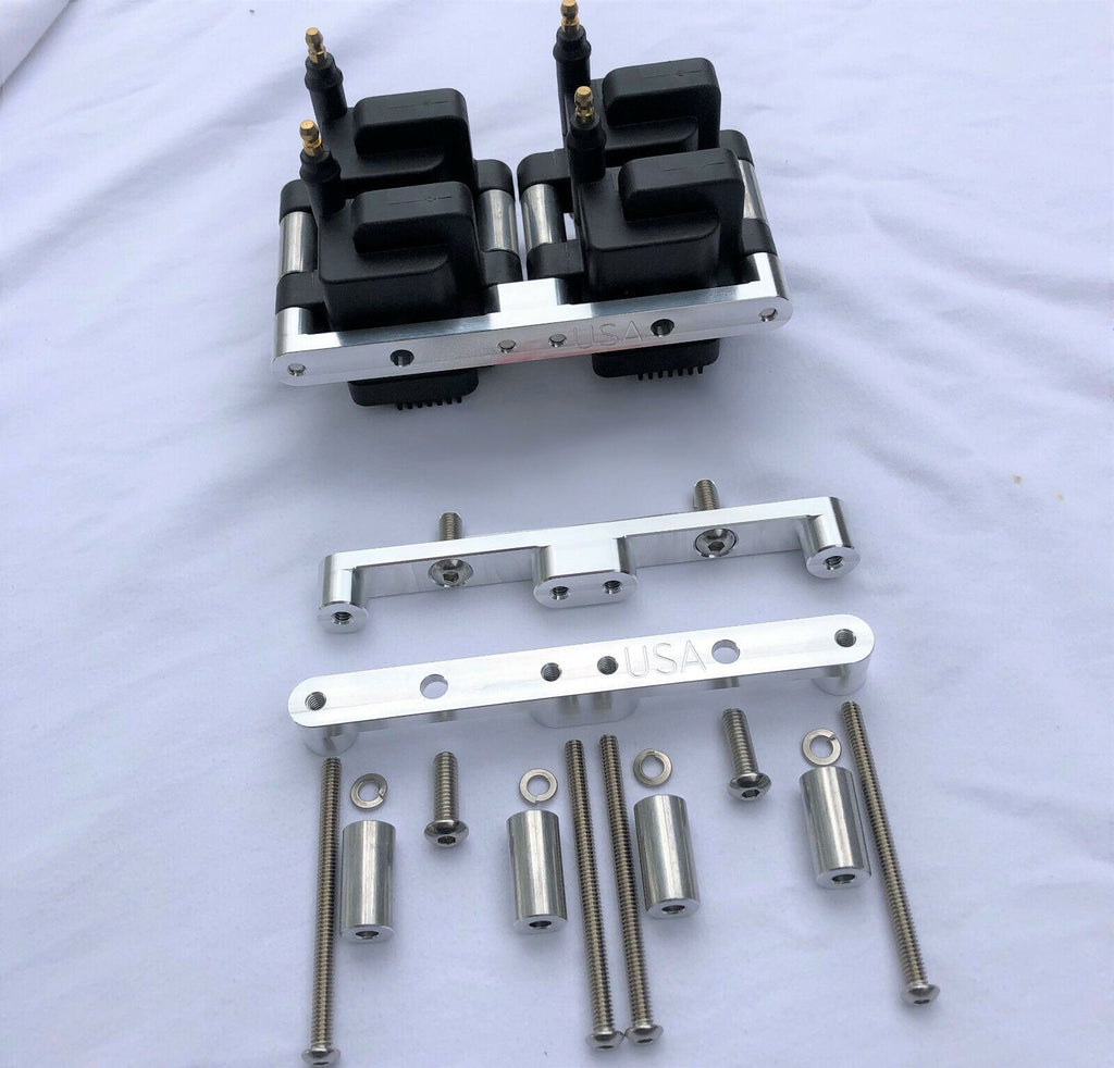 IGN1A Holley EFI Syvecs AEM MoTeC ECUMaster Smart Coil Bracket Mount 4 Cyl
