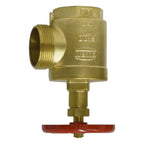 2-1/2" Hose Valve Threaded X Threaded For Fire Hoses