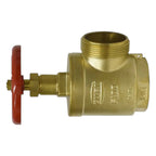 2-1/2" Hose Valve Threaded X Threaded For Fire Hoses