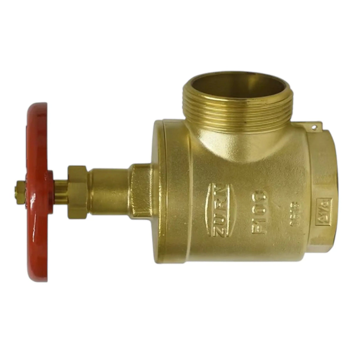 2-1/2" Hose Valve Threaded X Threaded For Fire Hoses