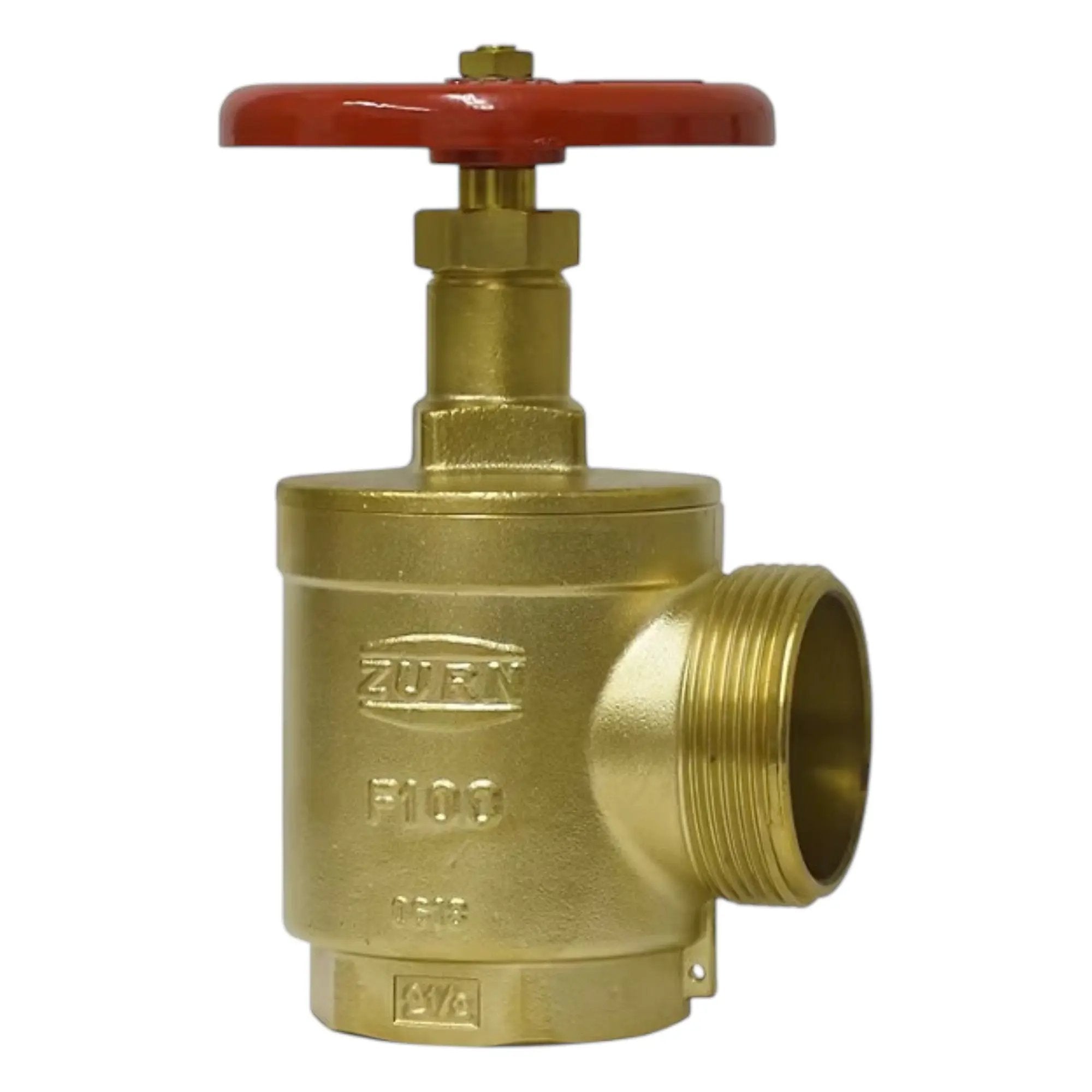 2-1/2" Hose Valve Threaded X Threaded For Fire Hoses
