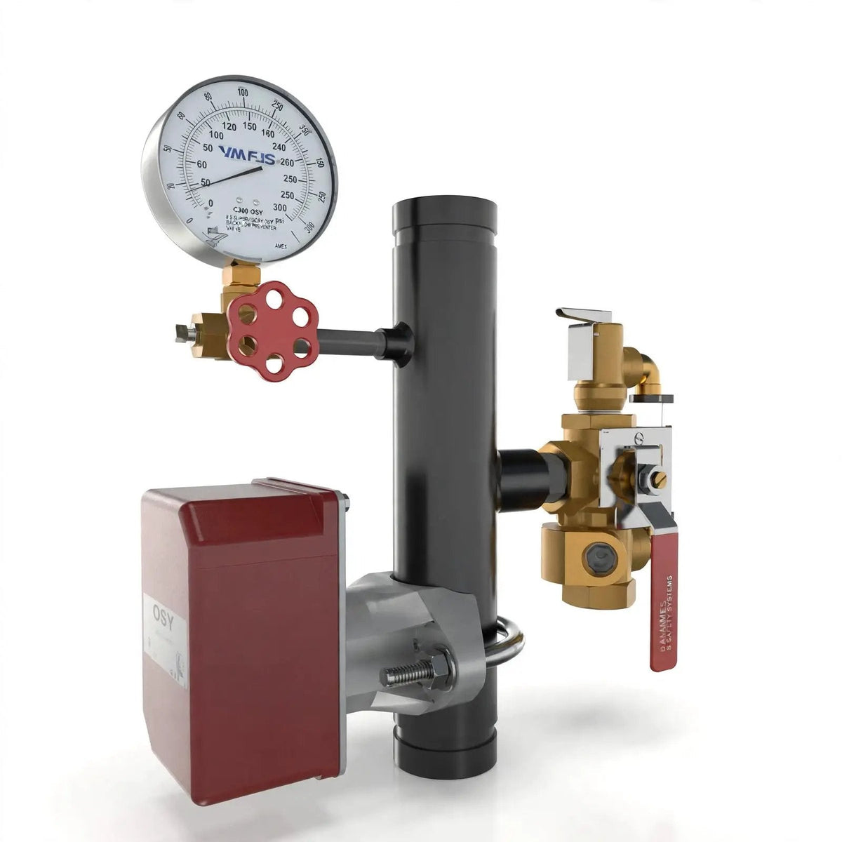 8" C300 OSY Backflow Preventer Valve by Ames for Safety Systems