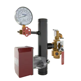 2" Floor EasyPac Grooved Valve for Fire Protection Systems