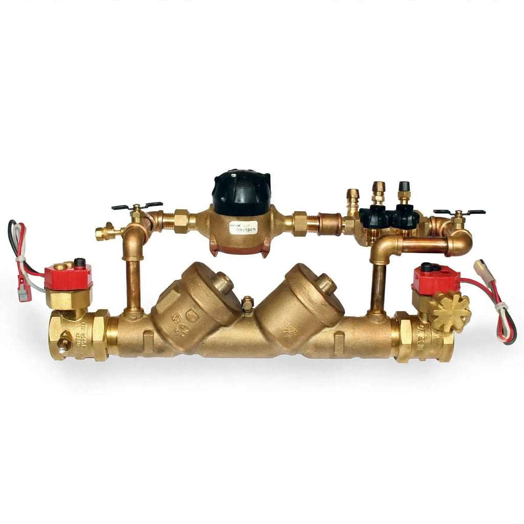 2" Double Check Detector Valve With BFV Supply Switch by Zurn Wilkins