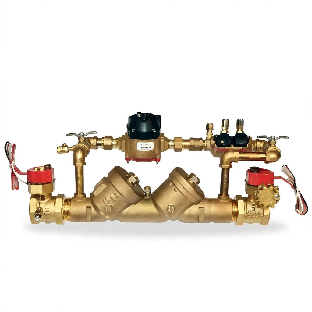 2" Double Check Detector Valve With BFV Supply Switch by Zurn Wilkins