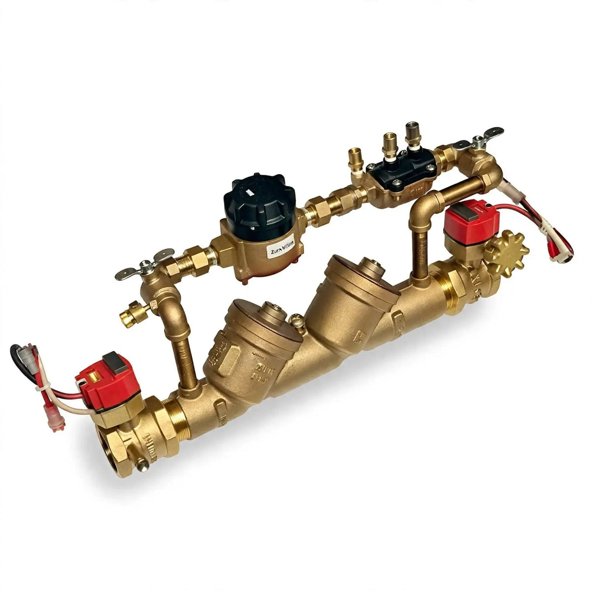 2" Double Check Detector Valve With BFV Supply Switch by Zurn Wilkins