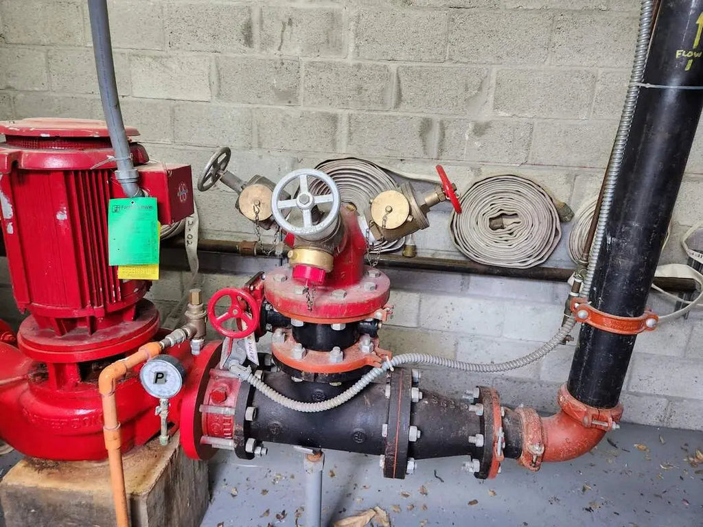 2" Flanged Ell for Fire Protection System Equipment