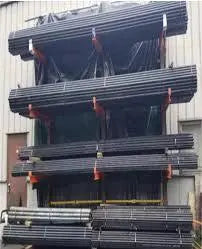 2 Inch x 24 Ft Schedule 40 Black Steel Pipe Plain End