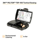 Peltor TEP-100 - Peltor Hearing Protection Tactical Earbuds