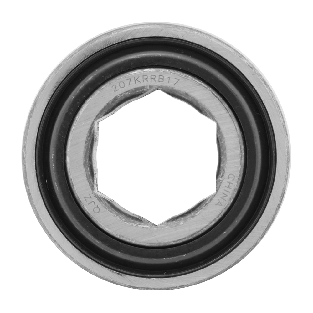 207KRRB17 - Agricultural Bearing, 1.25 in Bore (ID) - Hex Bore