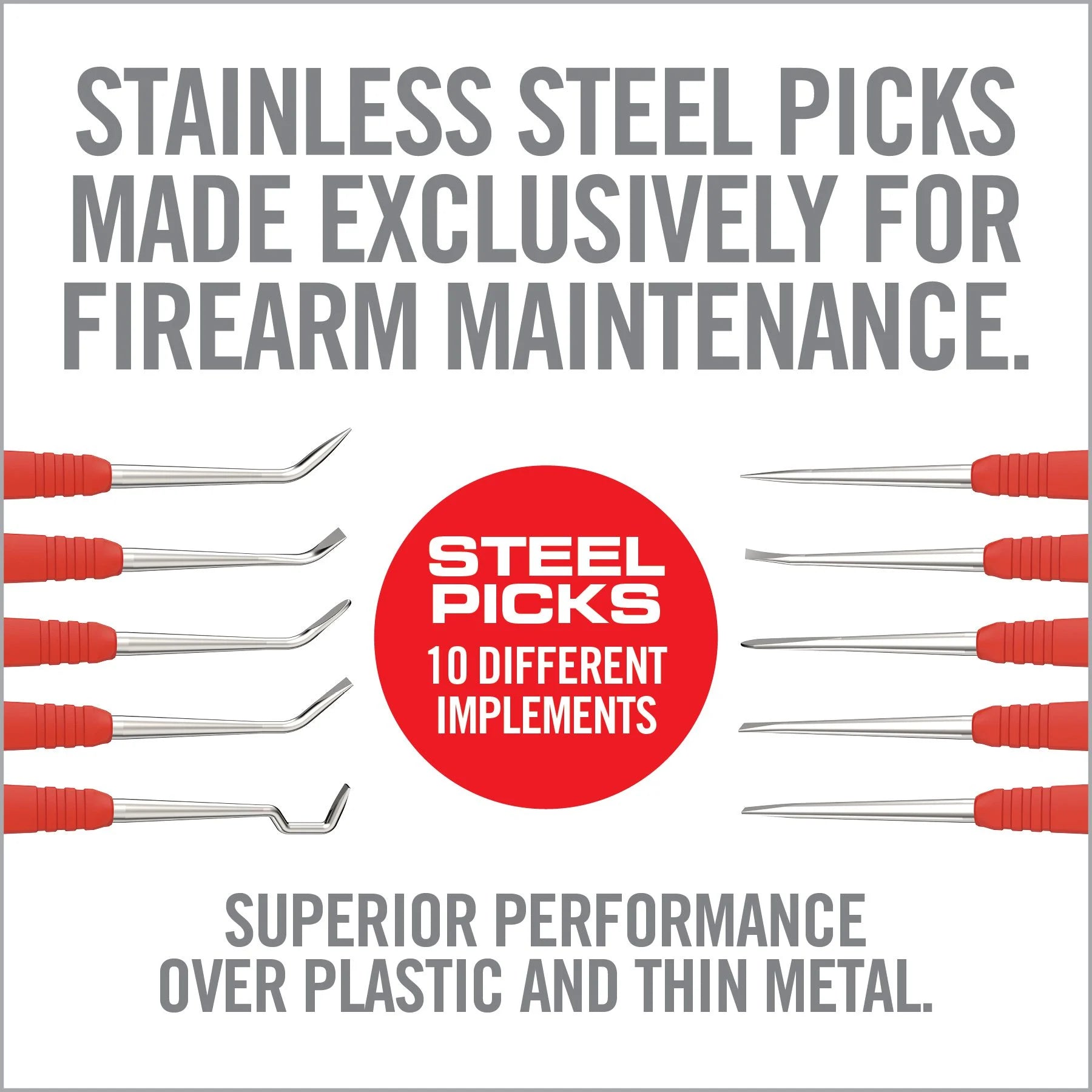 ACCU-Grip Steel Picks