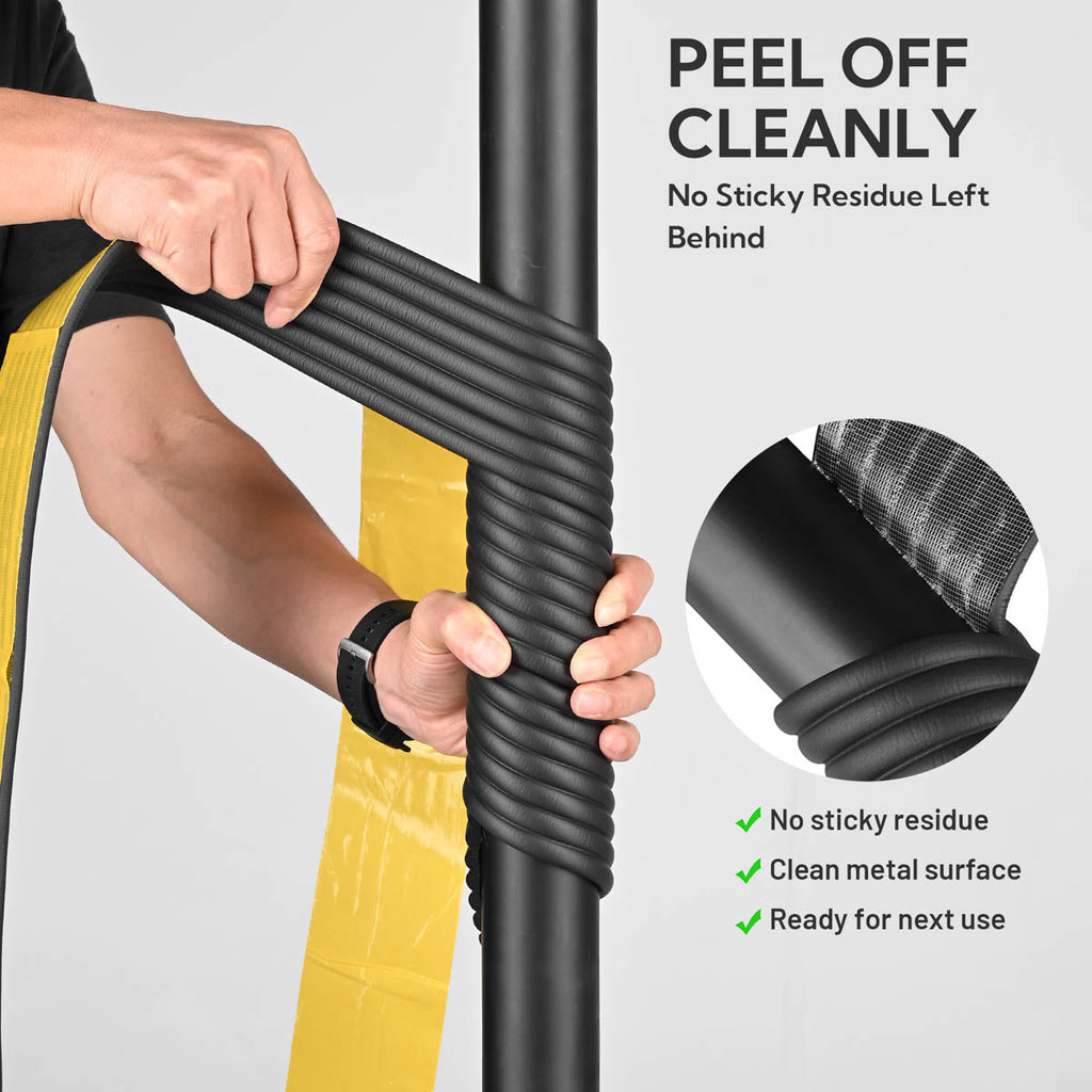 Yescom 6.5ft Foam Pole Protector Scratch Guard for Car Tire Mount