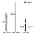 Yescom Telescoping Antenna Mast for Starlink Gen3 to V5, RV