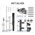 Yescom Telescopic Antenna Mast & Ladder Mount for Starlink Mini