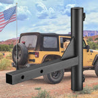 Yescom Hitch Mount Flag Pole Holder for 1 9/16" Receiver(1"-2" Poles)