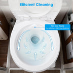 Yescom 15" Seat Height RV Toilet with Handheld Bidet Sprayer