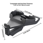 Yescom Starlink Mini Mount Vehicle Mount fit 1.1-1.7" Roof Rack