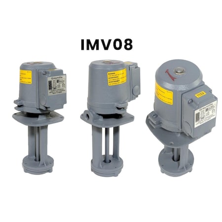 Coolant Immersion Pump,1/8HP,230/460V