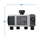 B-hyve XD Bluetooth 4-Outlet Hose Faucet Timer 24634