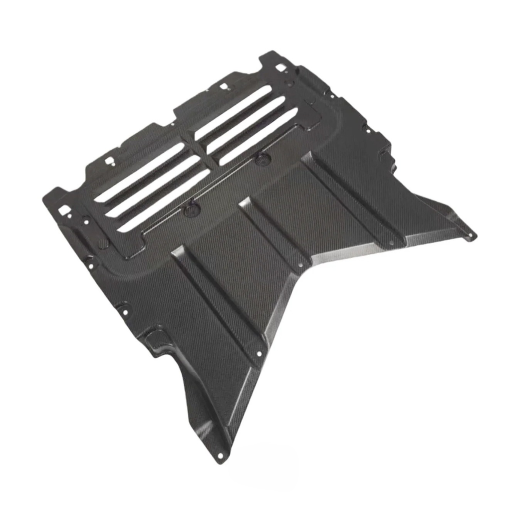 Pre Preg Carbon Fiber Oil Cooler Skid Plate for BMW G90 G99 M5