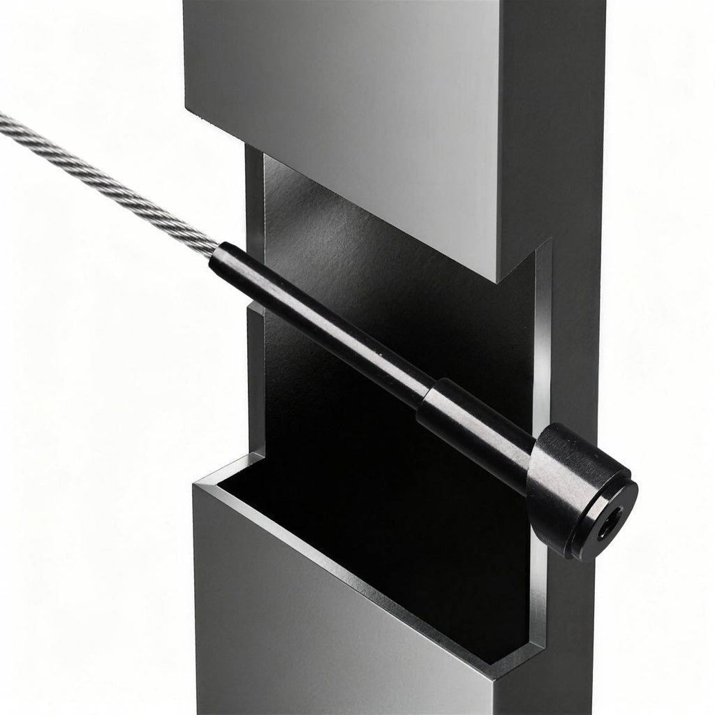 Yescom T316 Cable Railing Swage Tensioner for Level & Stair Posts 1/8"
