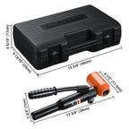 Yescom 8 Ton Hydraulic Punch Tool 1/2-2in Knockout Set