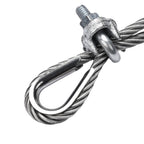 Yescom Stainless Steel Wire Cable Thimble 50ct/pk