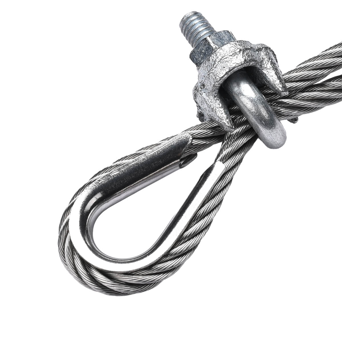 Yescom Stainless Steel Wire Cable Thimble 50ct/pk