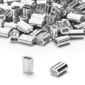 Yescom Wire Cable Aluminum Crimping Sleeve for 2-2.5mm 100ct.