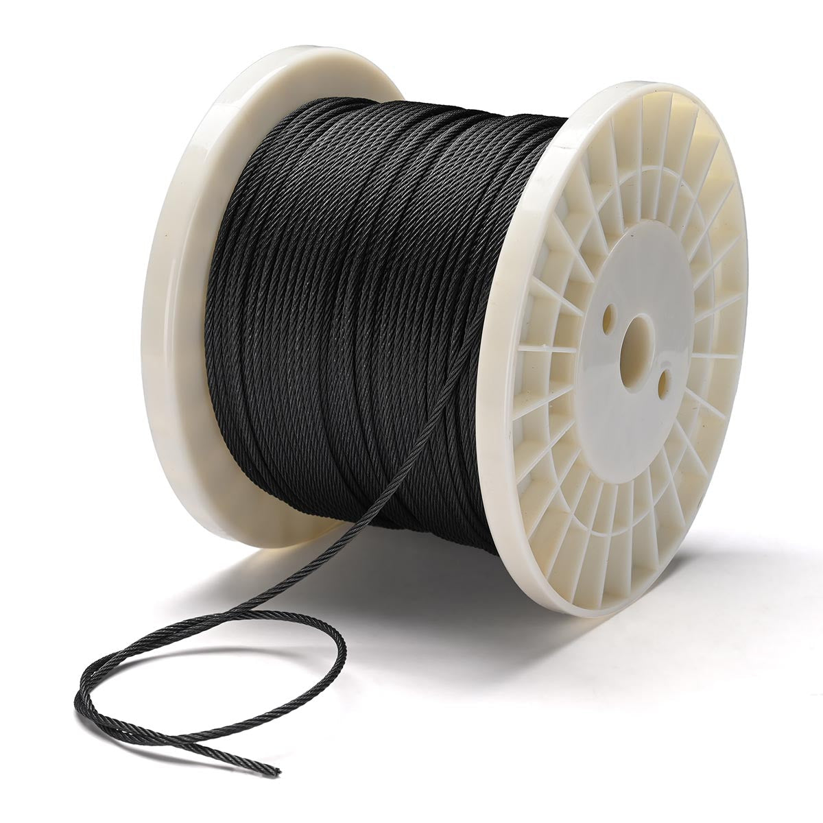 Yescom 3.18mm Wire Rope Type 316 Stainless Steel, 7x7, 1/8"x500'
