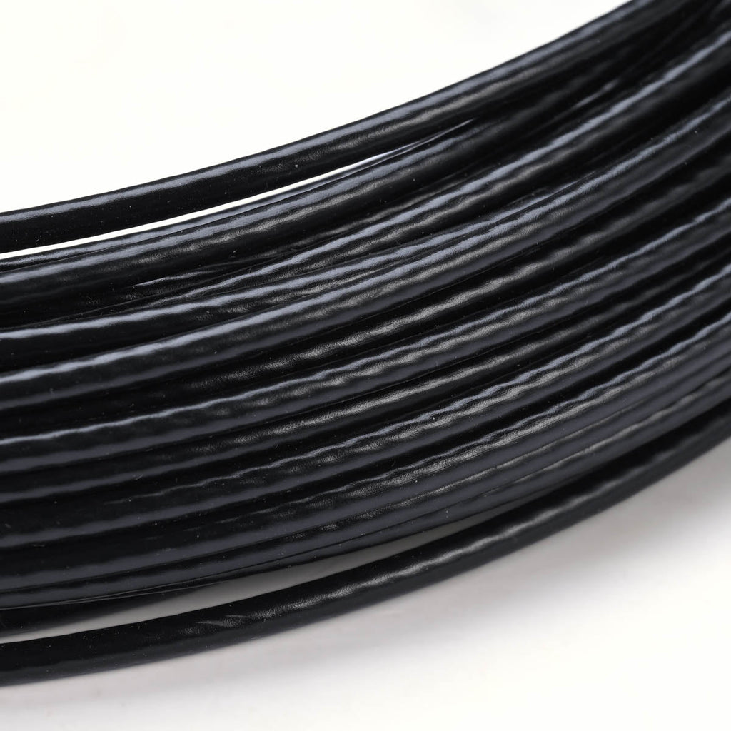 Yescom 2.5mm T304 Stainless Steel Wire Rope w Fasteners, 7x7, 240' - (4x)60'