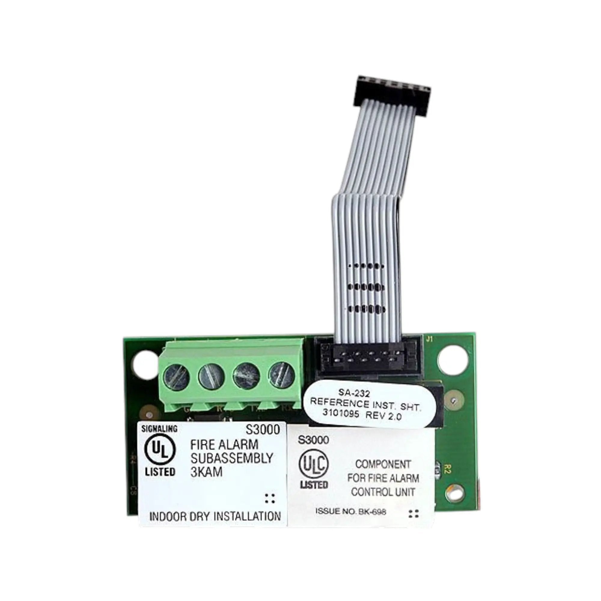 Kidde RS232 Programming Cable 9 Pin for Fire Safety Systems