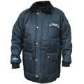 Men's Insulated Work Coat, Nylon, Navy, S