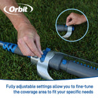 Orbit Elevated 4,500 Sq Ft Metal Straight Bar Gear-Drive Oscillator 26970
