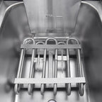 Yescom Electric Deep Fryer Drain Timer 20L 2-Tank Stainless Steel