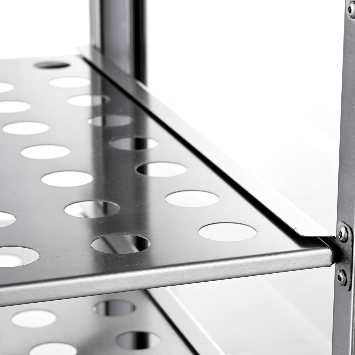Yescom Pizza Food Warmer Commercial Countertop Display Case 5-Tier 15x15x28