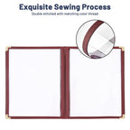 Yescom 8.5x11 Menu Covers Cafe Restaurant Red