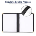 Yescom 8.5x11 Menu Covers Cafe Restaurant Black