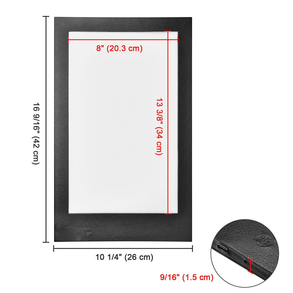Yescom LED Back Lit Menu Holder 8.5x14in