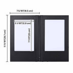 Yescom LED Menu Cover Backlit Menu Holder