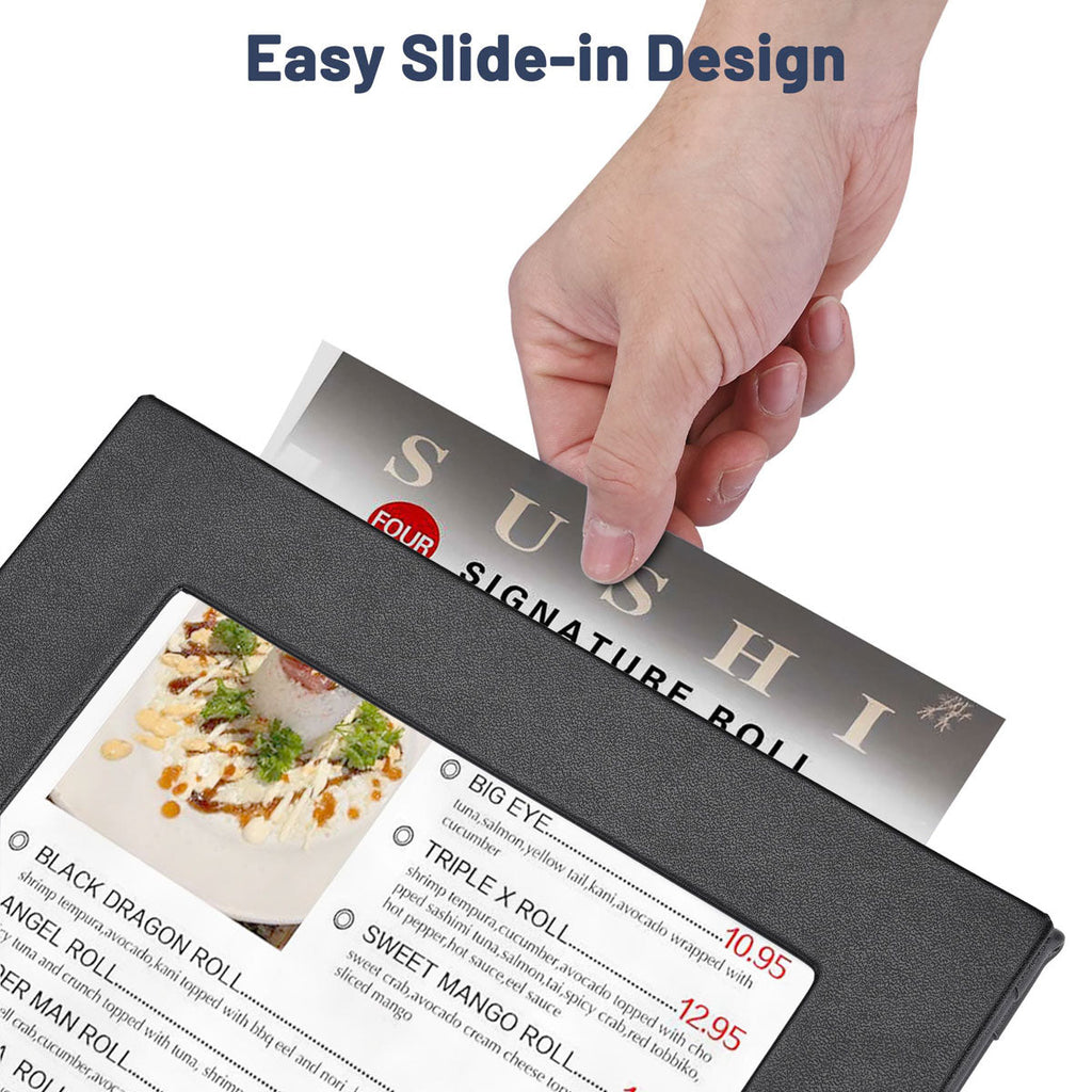 Yescom LED Backlit Table Tent Double Sided 5.5x8.5in Menu Stand