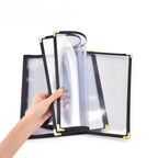 Yescom 8.5x11 Menu Covers Cafe Restaurant Black