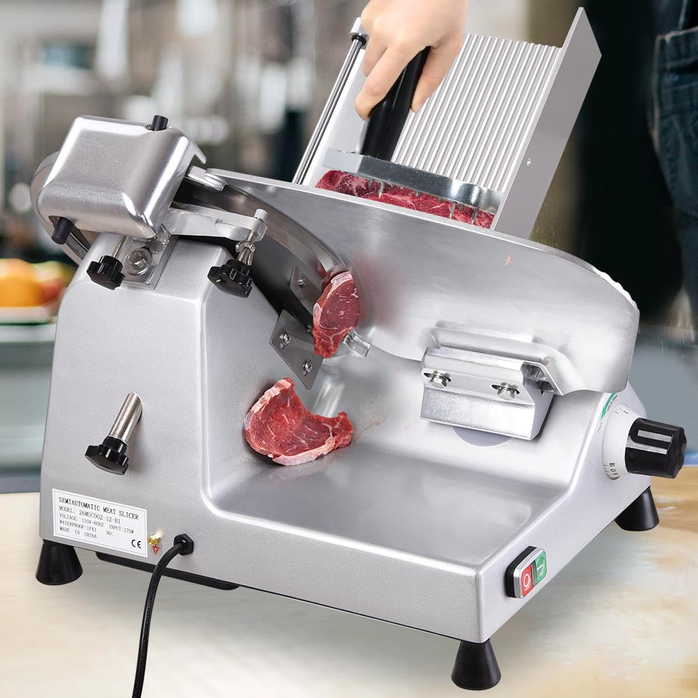 Yescom 12" Heavy Duty Meat Slicer Professional Food Slicer
