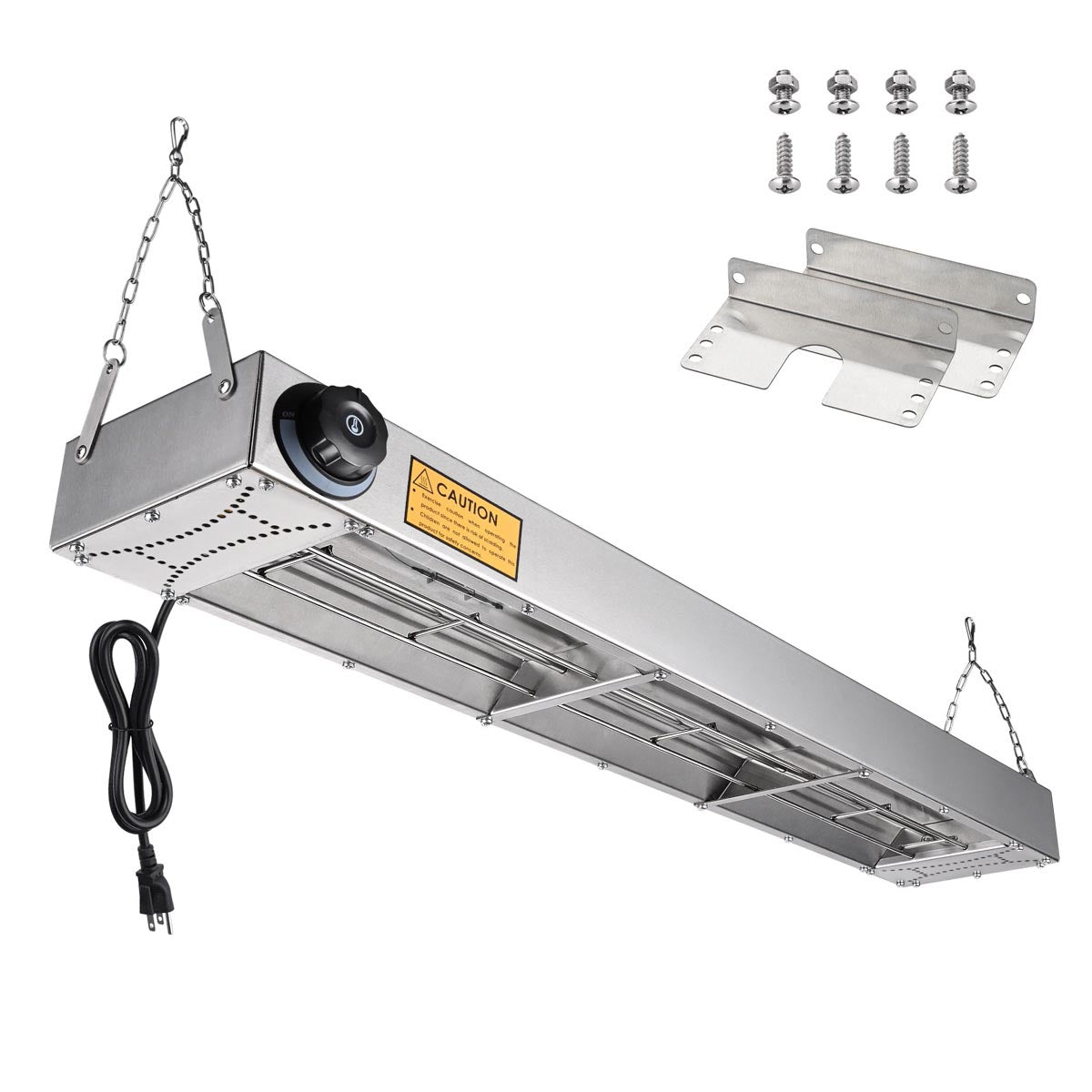 Yescom Food Warmer Overhead Heater 36 in. 1000W