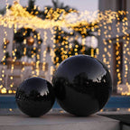 Yescom Black Mirror Ball for Tech Launches Car Show