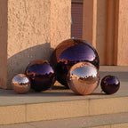 Yescom Purple Mirror Ball for Mardi Gras Awards Ceremonies