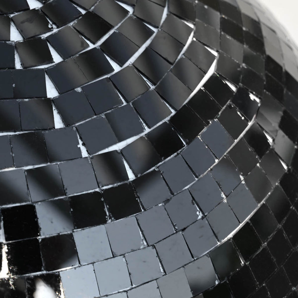 Yescom Black Mirror Ball for Tech Launches Car Show