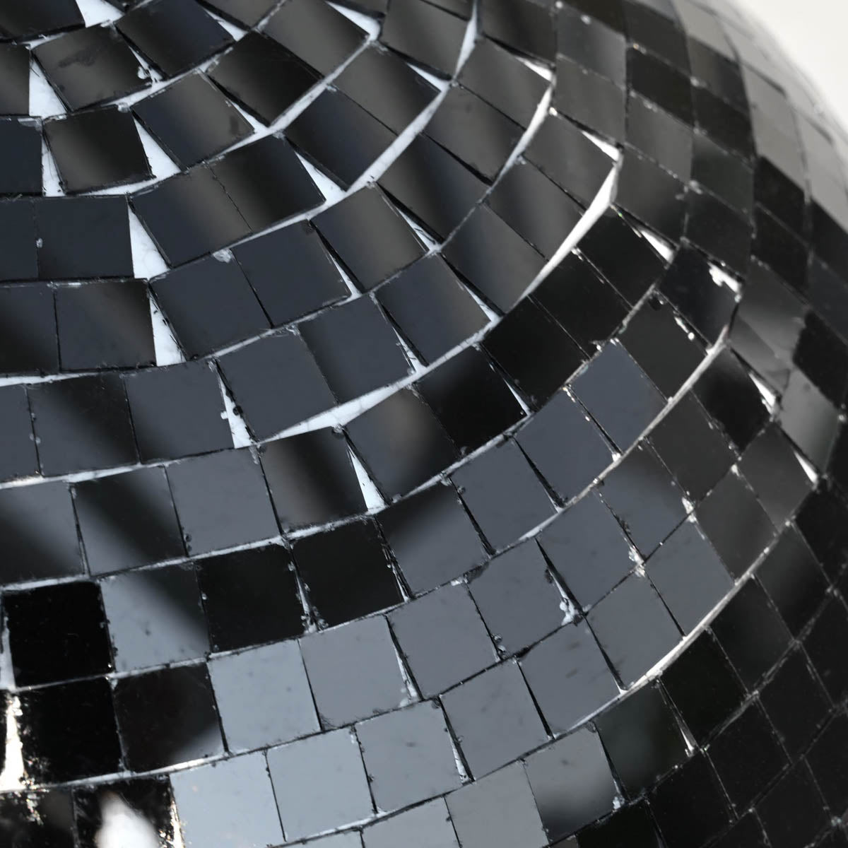 Yescom Black Mirror Ball for Tech Launches Car Show