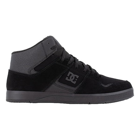 Men's High-Top Shoe, 15 Mesh, Polyurethane, Suede, Black