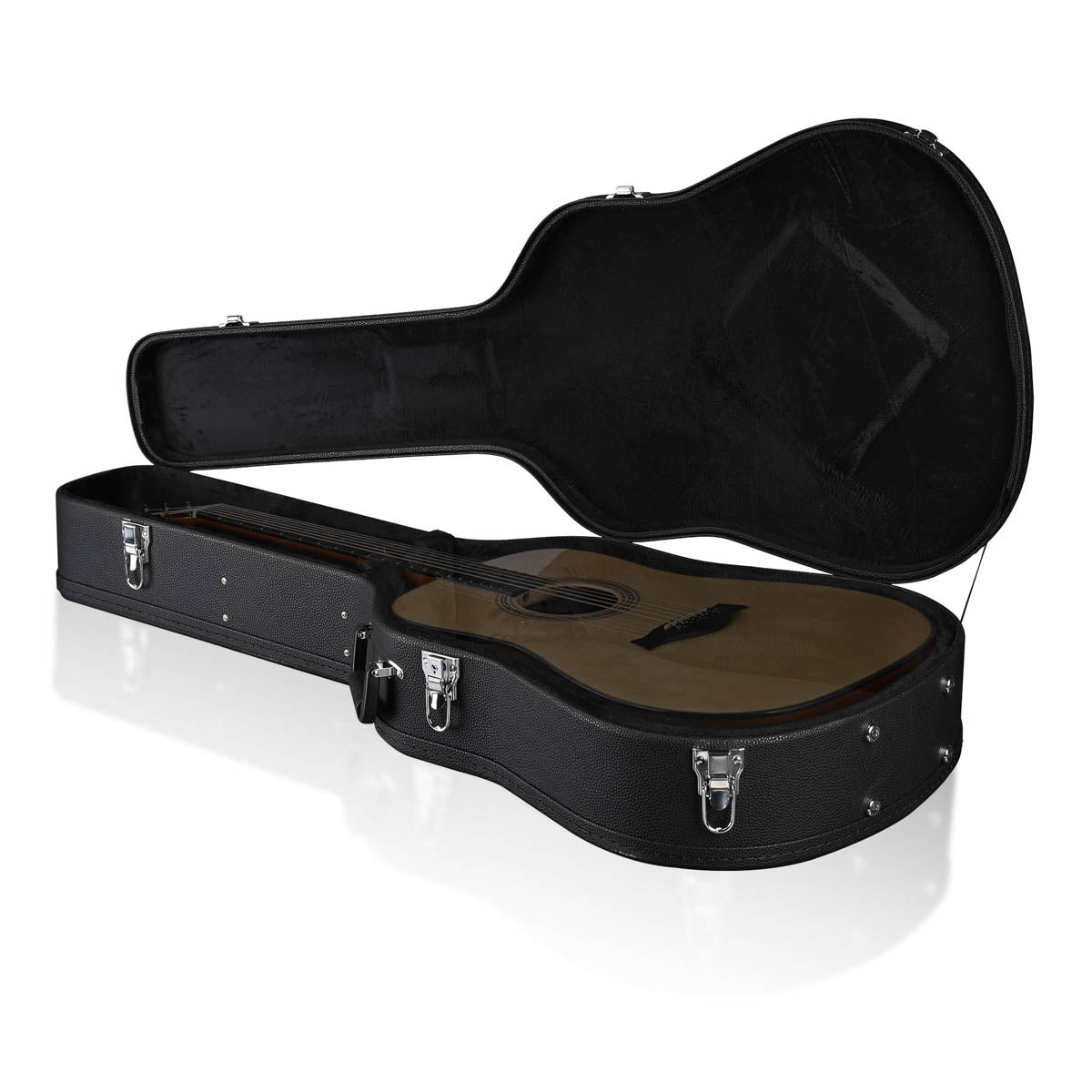 Yescom Acoustic Guitar Case (Stand & Straps Optional Add-on)